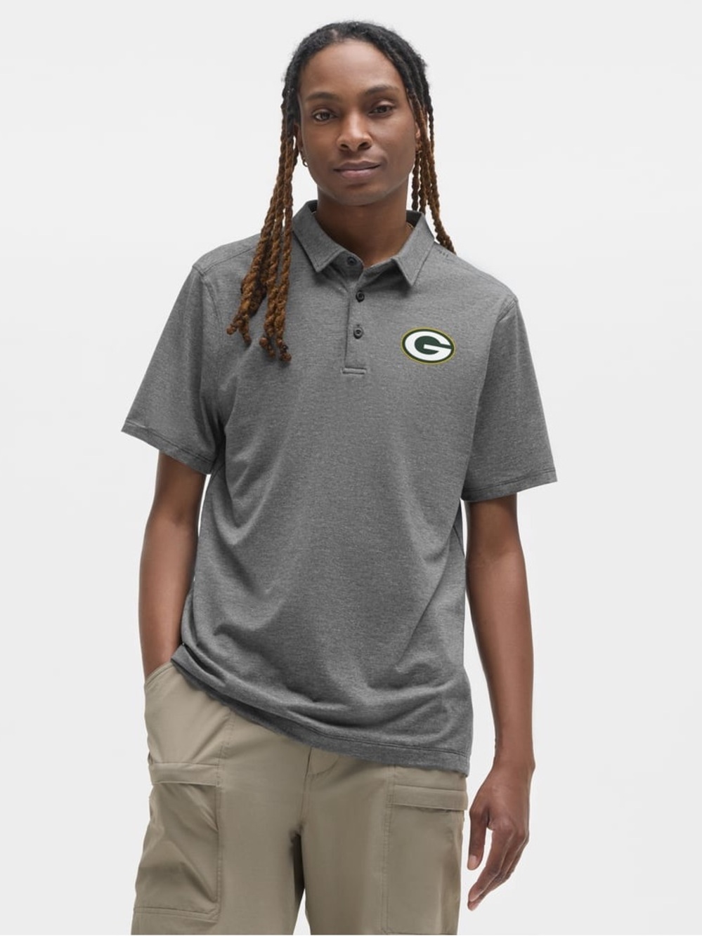NIB Lululemon Men’s Green Bay Packers Evolution Polo Size M
